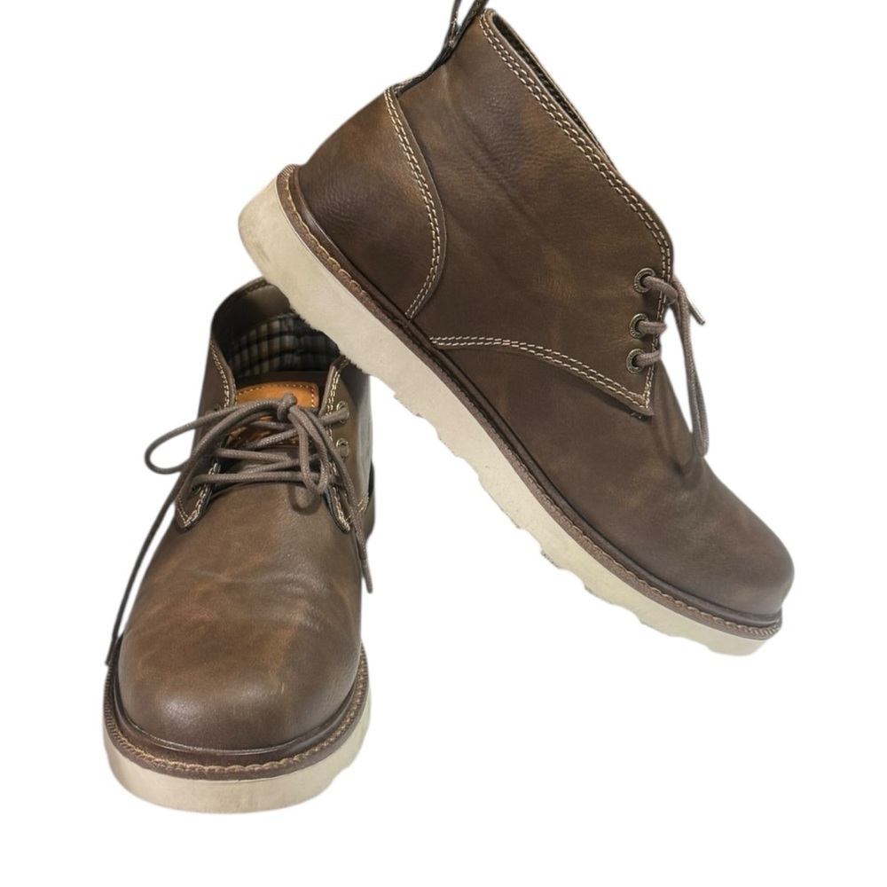 Buffalo David Britton Men's Brown Ankle Boots Size 10.5M